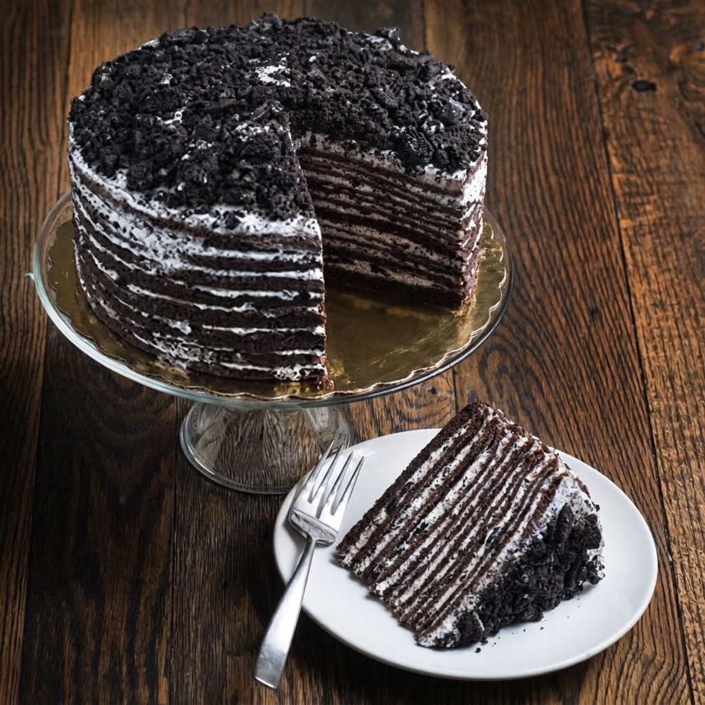 Cookies & Cream Smith Island Cake (9") — 4 Case